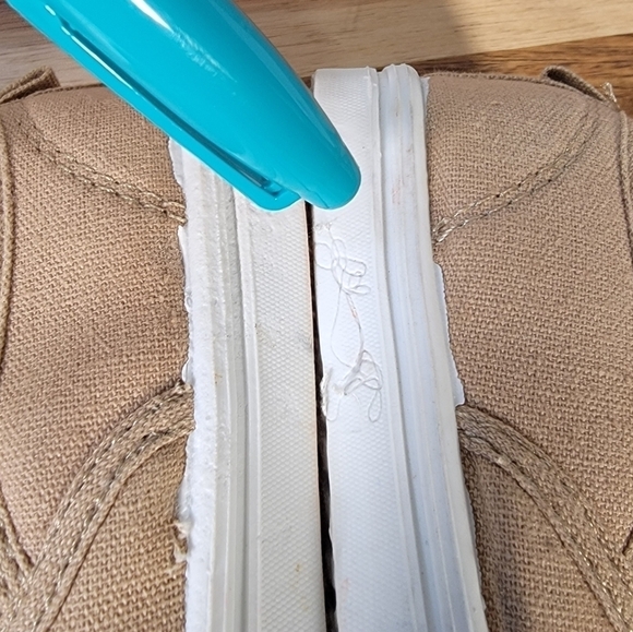 Garanimals Tan Canvas Loafers Slip on Sneakers Size 6 - Picture 10 of 16